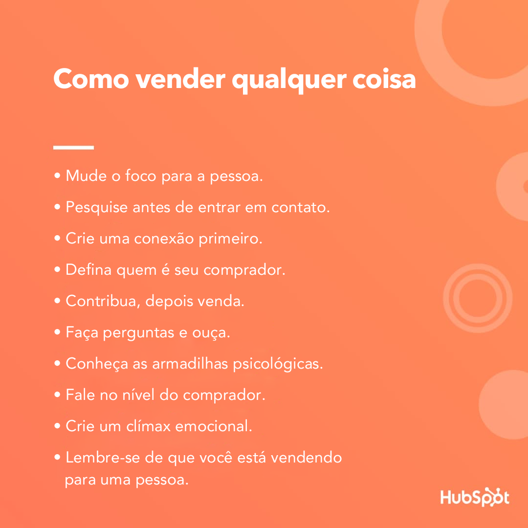 Como vender qualquer coisa para qualquer pessoa